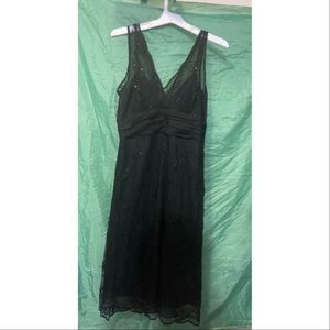 Nicole by Nicole Miller Black Lace Cocktail Dress NWT